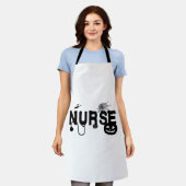 ハロウィーンナース病院 エプロン (着用した状態)