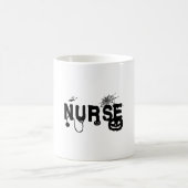ハロウィーンナース病院 コーヒーマグカップ (中央)