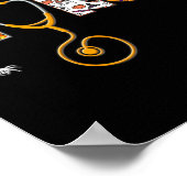 ハロウィーンナース看護かわいい健康労働者ハロー ポスター (角)