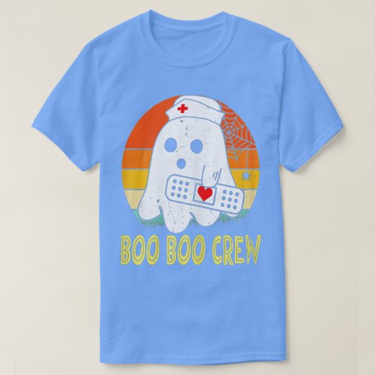 ハロウィーンナース開業医ブクルー、ナースハロウ Tシャツ (デザイン正面)