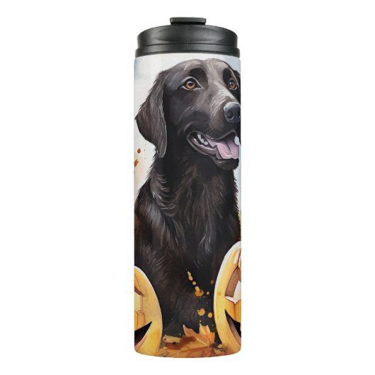 ハロウィーンノバスコシアとカボチャ怖い タンブラー (正面)