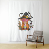 ハロウィーンハイランドカウズ(2) タペストリー (インサイチュ)