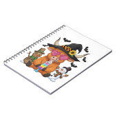 ハロウィーンハイランドカウズ(2) ノートブック (左側)