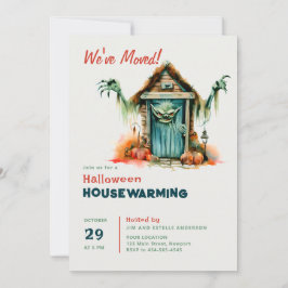 ハロウィーンハウスウォーミングモンスターホームディグおもしろい 招待状