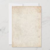 ハロウィーンハウスパーティの招待状 招待状 (裏面)