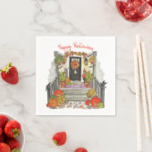 ハロウィーンハウスパーティー スタンダードカクテルナプキン (インサイチュ)