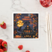 ハロウィーンハウス スタンダードカクテルナプキン (インサイチュ)