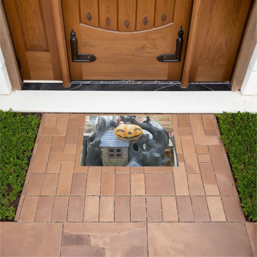 ハロウィーンハウス ドアマット (室外)