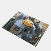 ハロウィーンハウス ドアマット (アングル)