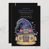 ハロウィーンハウス 招待状 (正面/裏面)