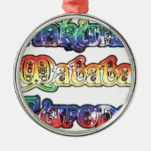 ハロウィーンハクナマタヨーロッパ.png メタルオーナメント (正面)