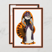 ハロウィーンハッシー ポストカード (正面/裏面)