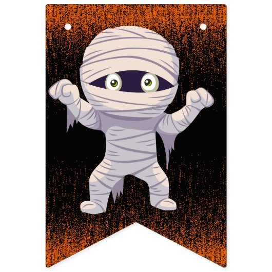 ハロウィーンハッピーハローウィンパーティー不気味おもしろいかわいい16 バンティングフラッグ (第1の旗)