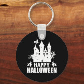 ハロウィーンハッピーハローウィン誕生日 キーホルダー (正面)