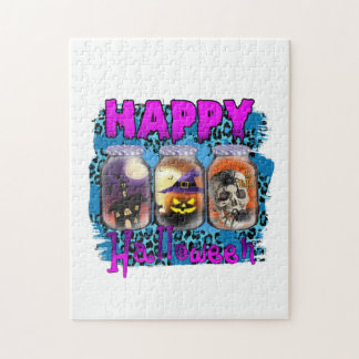 ハロウィーンハッピーハローウィン誕生日 ジグソーパズル