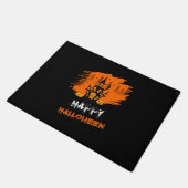 ハロウィーンハッピーハローウィン誕生日 ドアマット (アングル)