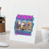 ハロウィーンハッピーハローウィン誕生日 台座サイン (インサイチュ)