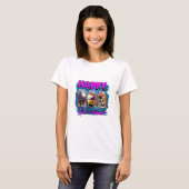ハロウィーンハッピーハローウィン誕生日 Tシャツ (正面フル)