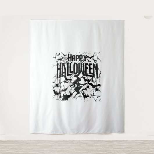 ハロウィーンハッピーハローウィン タペストリー (正面)