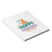 ハロウィーンハッピーハローウィン ノートパッド (アングル)