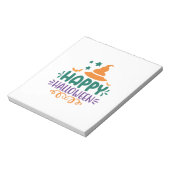 ハロウィーンハッピーハローウィン ノートパッド (回転)