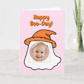 ハロウィーンハッピーバースデーカード カード (正面)