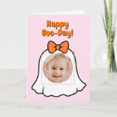 ハロウィーンハッピーバースデーカード カード (正面)