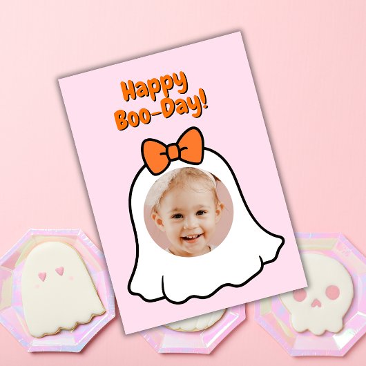 ハロウィーンハッピーバースデーカード カード