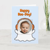 ハロウィーンハッピーバースデーカード カード (正面)