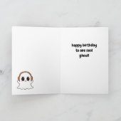 ハロウィーンハッピーバースデーカード カード (内部)