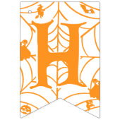 ハロウィーンハッピーバースデー バンティングフラッグ (第2の旗)