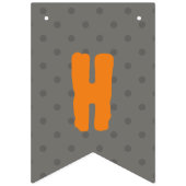 ハロウィーンハッピーバースデー バンティングフラッグ (第2の旗)