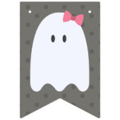 ハロウィーンハッピーバースデー バンティングフラッグ (第1の旗)