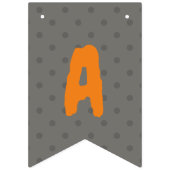 ハロウィーンハッピーバースデー バンティングフラッグ (第3の旗)