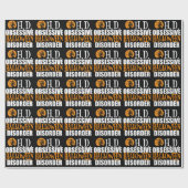 ハロウィーンハト幽霊のよく出るリントハウスブラック ラッピングペーパー (フラット)