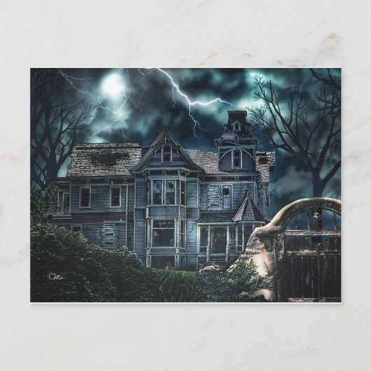ハロウィーンハビクトリアンウス ポストカード (正面)