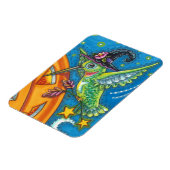 ハロウィーンハミングバード&ハロウィーンのカボチャのちょうちんウィムシー マグネット (左側)