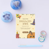 ハロウィーンハロウィンセールのチラシ,ハロウィーンナイト チラシ (シングル)