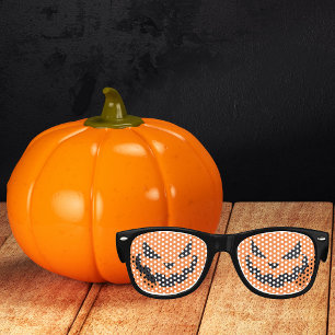 ハロウィーンハロウィーンのカボチャのちょうちんオ不気味レンジパーティー キッズサングラス