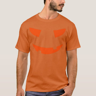 ハロウィーンハロウィーンのカボチャのちょうちんカボチャ顔タイプB 20 Tシャツ