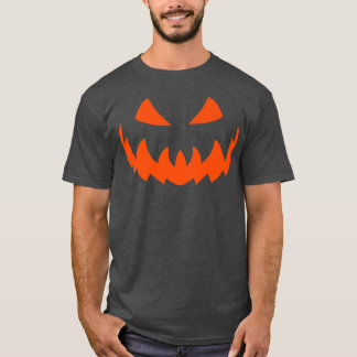 ハロウィーンハロウィーンのカボチャのちょうちんカボチャ顔タイプB 23 Tシャツ