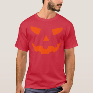 ハロウィーンハロウィーンのカボチャのちょうちんカボチャ顔タイプB 24 Tシャツ