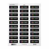 ハロウィーンハロウィーンのカボチャのちょうちんキャンディパイル ラベル (フルシート)