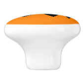 ハロウィーンハロウィーンのカボチャのちょうちんドア&ドロワープルノブ セラミックノブ (側面)