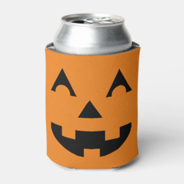 ハロウィーンハロウィーンのカボチャのちょうちんパンプキン顔 缶クーラー