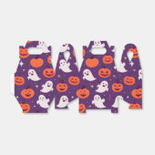 ハロウィーンハロウィーンのカボチャのちょうちん幽霊パターン フェイバーボックス (折り畳みなし)