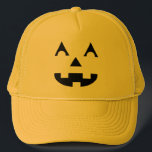 ハロウィーンハロウィーンのカボチャのちょうちん キャップ<br><div class="desc">ハロウィーンのカボチャのちょうちんのトラック運転手の笑顔の帽子 – 今あなたはハロウィーンのためのカボチャの頭になることができる。</div>