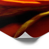 ハロウィーンハロウィーンのカボチャのちょうちん ポスター (角)