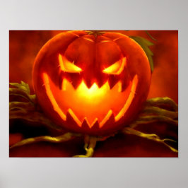 ハロウィーンハロウィーンのカボチャのちょうちん ポスター