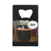 ハロウィーンハロウィーン クレジットカード栓抜き (正面)